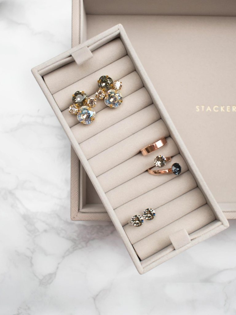 Ring and earring organizer