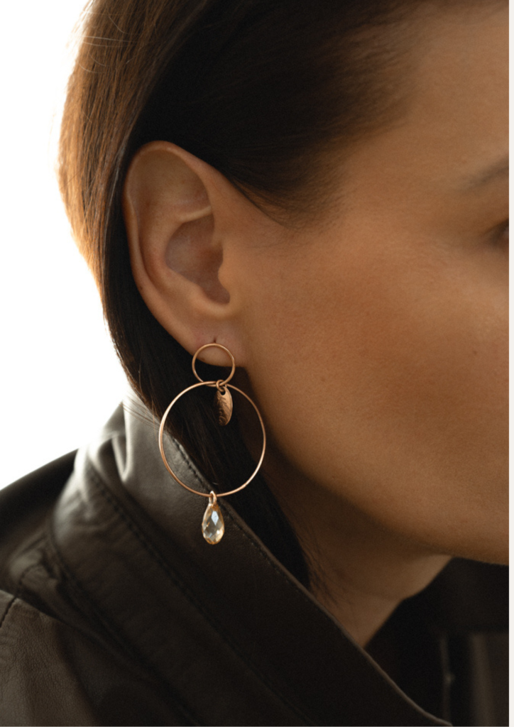 “maniii” exclusive earrings – Korola gold touch